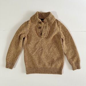 Carter's Toddler Boys Mock Neck Long Sleeve Pullover Sweater